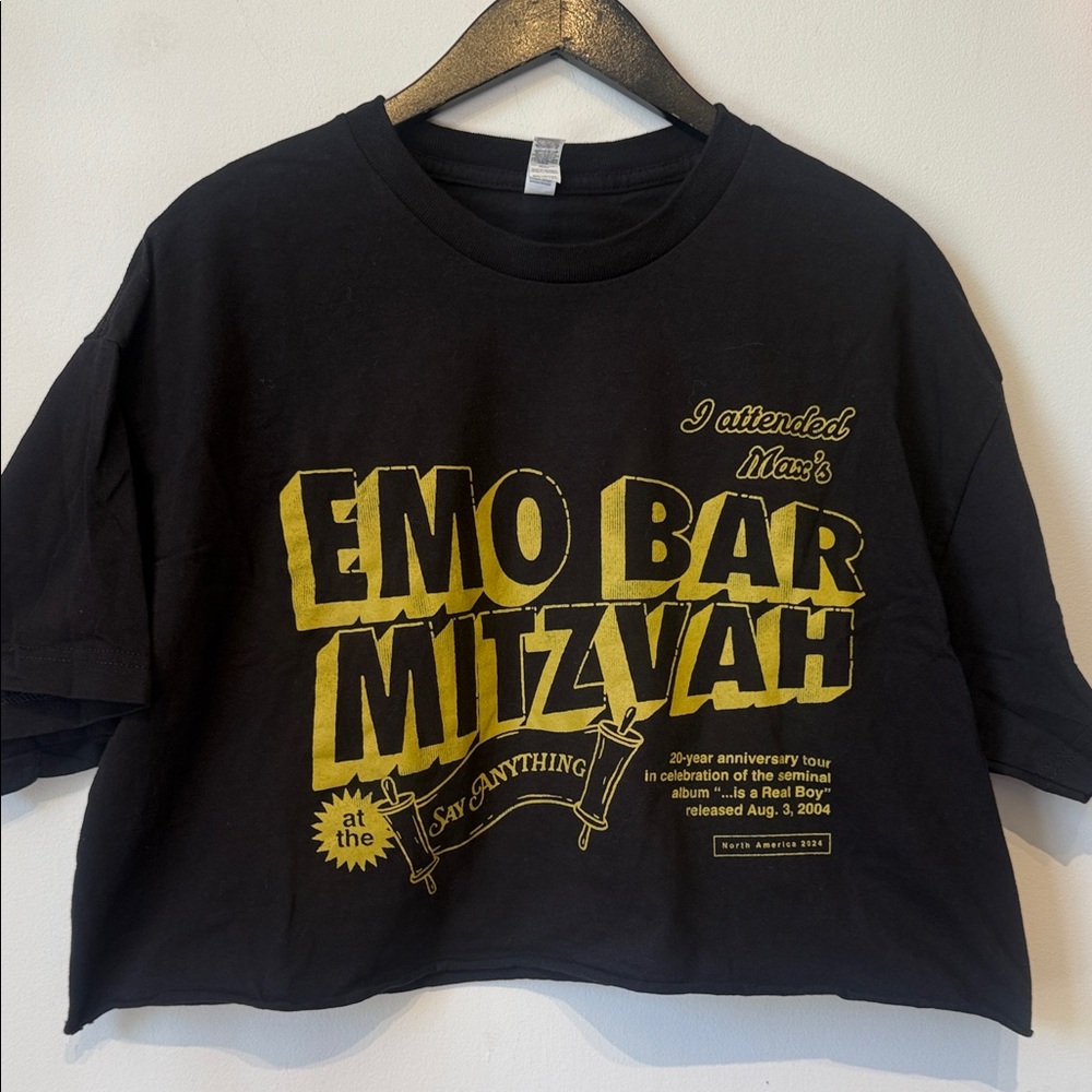 Say anything emo Bar mitzvah tee size Xlarge